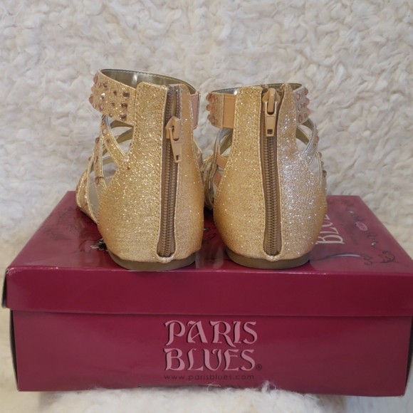 🤩Gemstone Girl's Gold Sandals🤩 - Picture 5 of 8